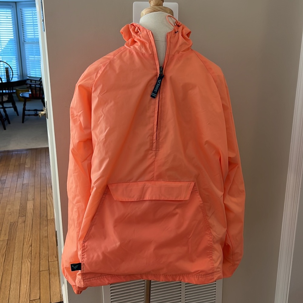 Charles River peach raincoat - Picture 10 of 12